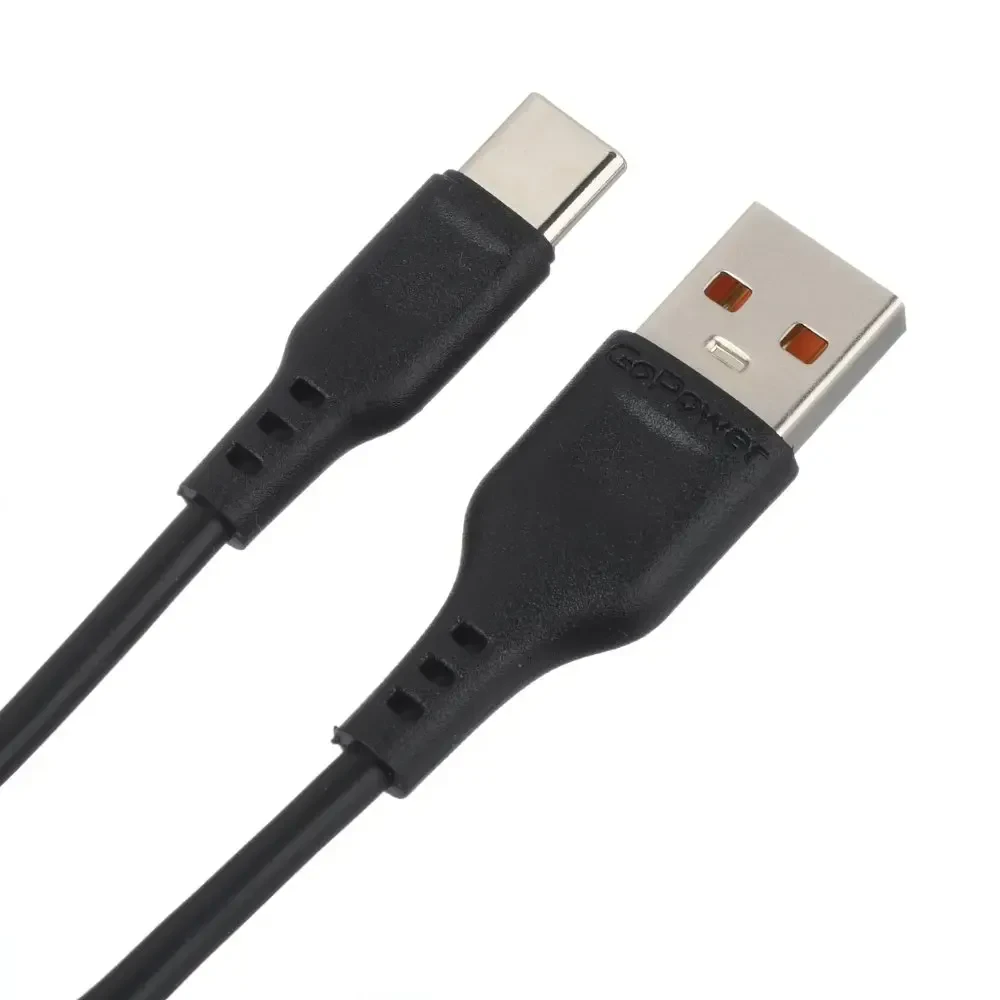 USB-кабель GoPower 00-00018566 GP01T Black 2.4A