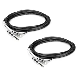 Инструментальный кабель Hosa Technology 2x Straight to Right-Angle Guitar Cable, 5' #GTR-205R 2