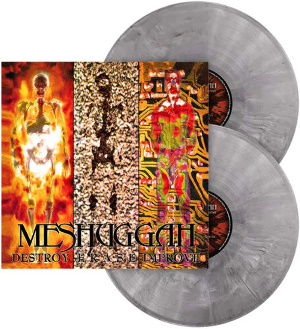 Meshuggah - Destroy Erase Improve [Gray/Black/White Marble Vinyl] NEW