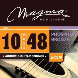Струны для акустической гитары Magma Strings GA120PB