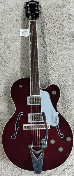 Электрогитара полуакустическая Gretsch G6119T-ET Players Edition Tennessee Rose Electrotone Deep Cherry Stain с кейсом