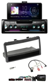 Pioneer USB Lenkrad Bluetooth DAB Autoradio für Ford Mondeo 00-02 schwarz Ablage