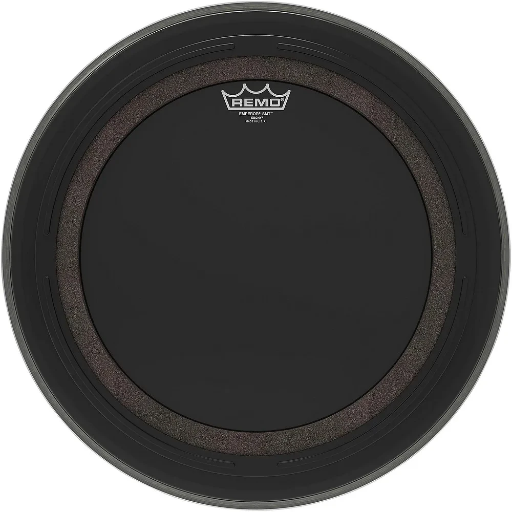 Remo Emperor SMT Ebony Bass Drumhead  18 in.