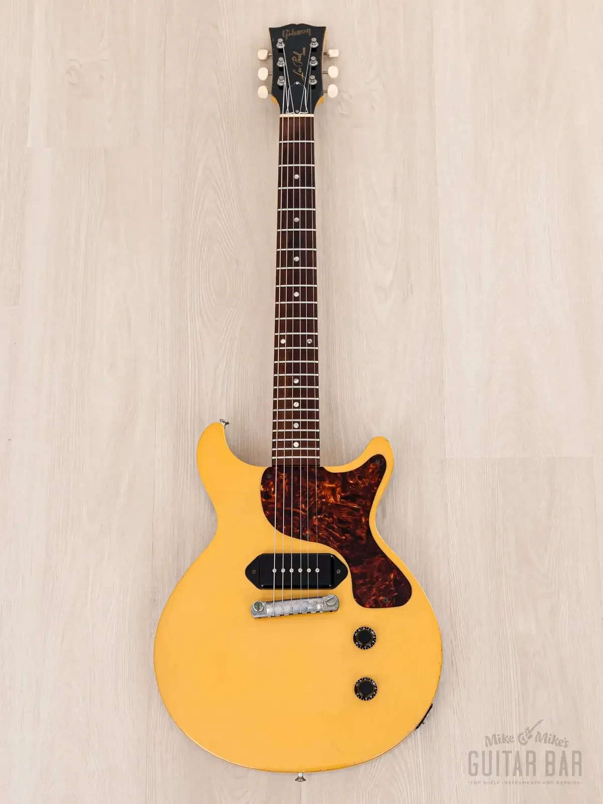 Электрогитара Gibson Les Paul Junior Double Cut Limited Edition P90 TV Yellow w/case USA 1996