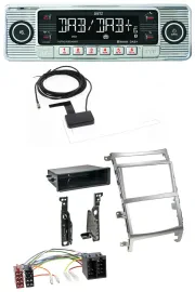 Dietz Bluetooth USB MP3 DAB Autoradio für Hyundai ix55 (2009-2012) silber