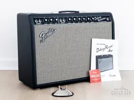 2019 Fender ‘64 Custom Deluxe Reverb Black Panel Handwired Reissue Tube Amp