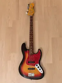 Бас-гитара Fender Jazz Bass '62 Vintage Reissue JB62-58 JJ Sunburst w/gigbag  Japan 2002