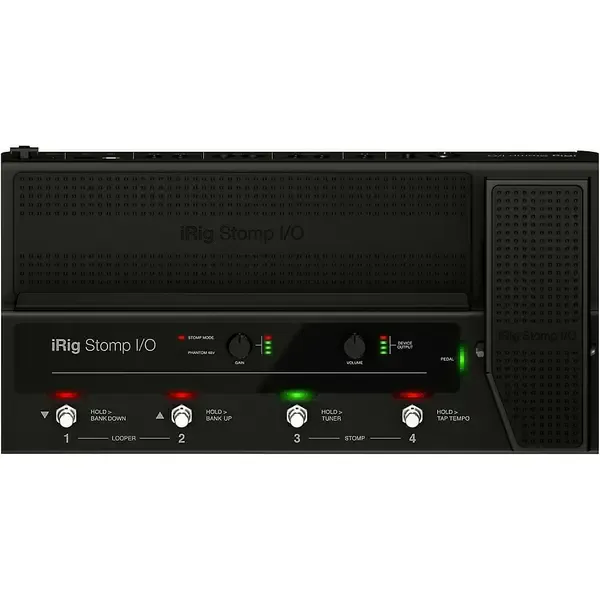 Процессор для электрогитары IK Multimedia iRig-STOMPIO