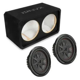 Сабвуфер пассивный NVX NE102S Dual 10" Sealed 3/4" MDF, shallow, с сабвуфером CompRT