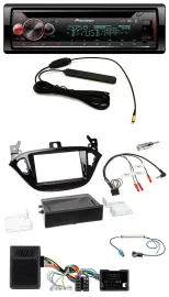 Pioneer USB DAB Lenkrad Bluetooth CD Autoradio für Opel Adam ab 2013 Corsa E Abl