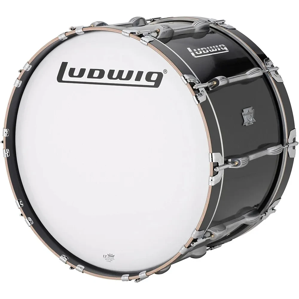 Маршевый барабан Ludwig LUMB16PB Ultimate Black