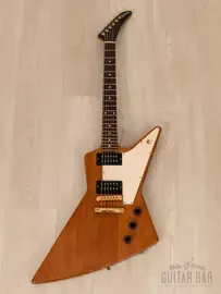 Электрогитара Gibson Explorer 1976 Vintage Reissue HH Natural w/case USA 2001