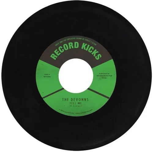 Виниловая пластинка The Devonns - Tell Me / Tell Me (Instrumental) [New 7" Vinyl]