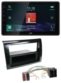 Автомагнитола JVC DAB, MP3, Bluetooth, USB для Fiat Bravo (с 2007)