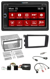 Blaupunkt TMC USB Lenkrad Bluetooth DAB 2DIN Navigation für Smart ForFour 2004-2