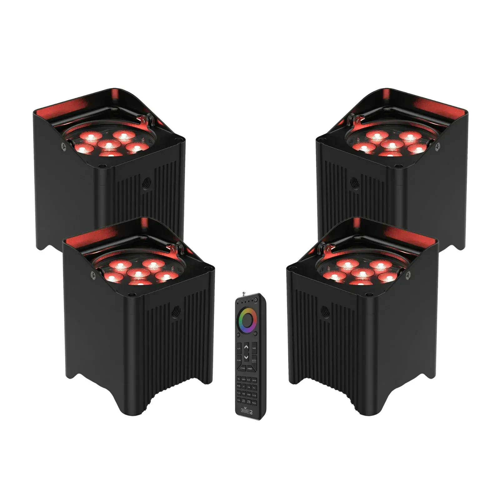 Светодиодный прибор Chauvet DJ Freedom Par T6 Black (4 штуки)