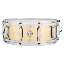 Малый барабан Gretsch Drums Silver Series Hammered Brass Snare Drum 14x5