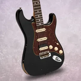 Fender Custom Shop Limited Edition 67 HSS Stratocaster Relic 3A Aged Black