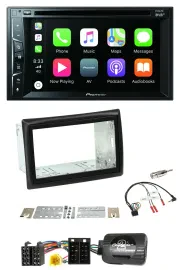 Автомагнитола Pioneer 2-DIN, USB, DVD, Bluetooth, DAB, для Renault Megane II (с 2005)