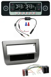 Dietz MP3 DAB Bluetooth USB Autoradio für Lancia Y (843 03-11) anthrazit