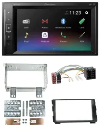 Pioneer DAB MP3 2DIN Bluetooth USB Autoradio für Kia Ceed 09-12 proCeed 11-13