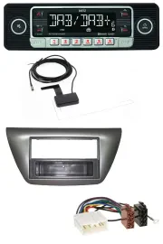 Dietz DAB Bluetooth USB MP3 Autoradio für Mitsubishi Lancer Evo 2004-2008