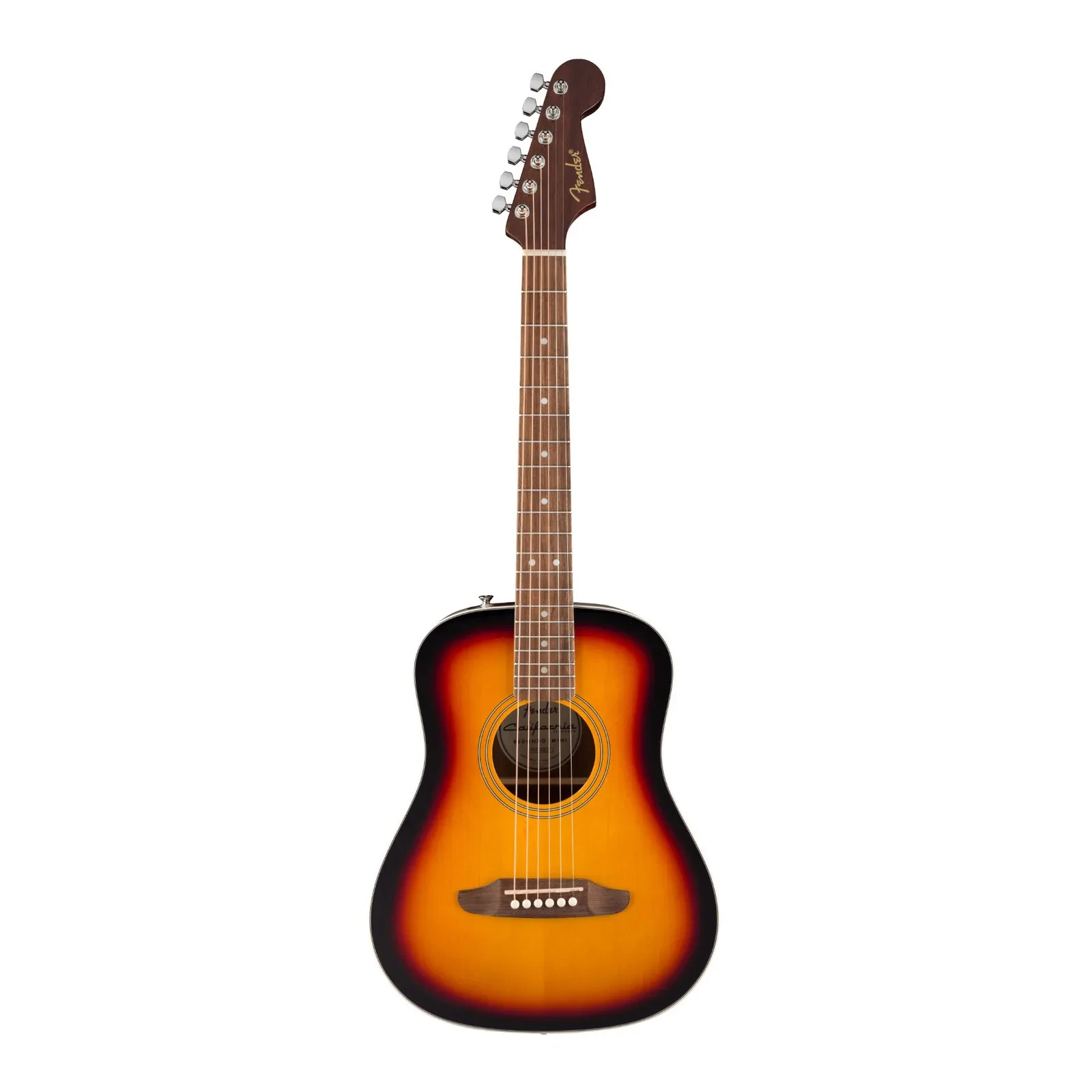 Fender California Standard Redondo Mini with Bag, Spruce Top, 3-Color Sunburst