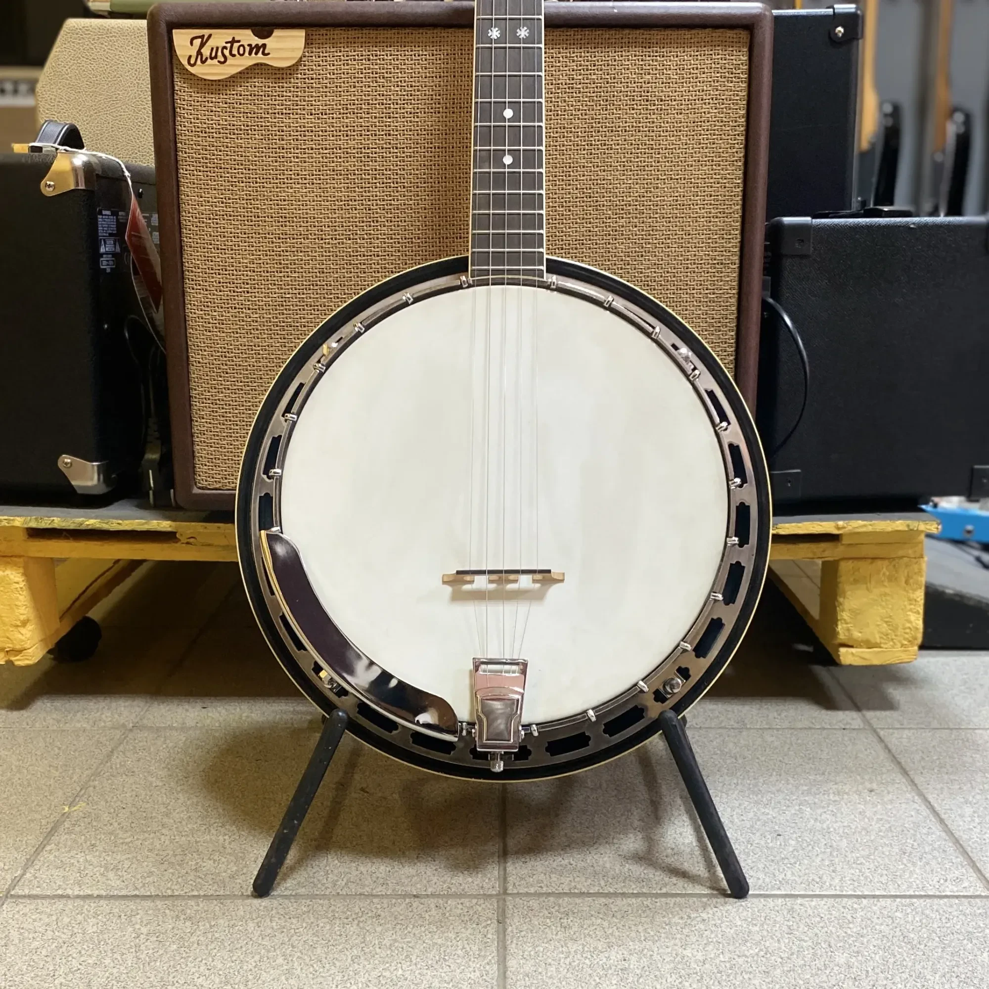 Банджо Tenesy Natural Tone ring: Tubatone Case Japan 1970's