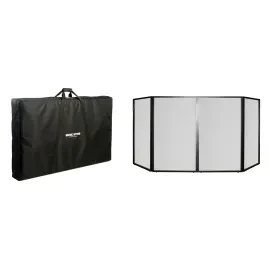 Fame Audio DJ Screen, Profi DJ Tisch-Set, Tragbare Ausrüstung, Tasche inkl.