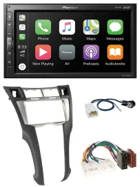 Pioneer USB MP3 DAB 2DIN Bluetooth Autoradio für Toyota Yaris (2007-2011)