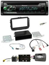 Pioneer USB MP3 DAB Lenkrad CD Autoradio für Alfa Giulietta 940 Facelift 2014-20