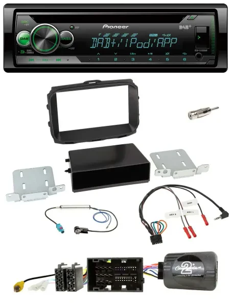 Pioneer USB MP3 DAB Lenkrad CD Autoradio für Alfa Giulietta 940 Facelift 2014-20