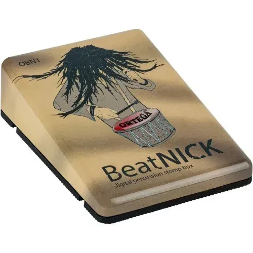 Б/У Электронная перкуссия Ortega BeatNICK Stomp Box Effect Series коричневый