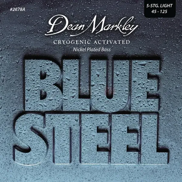 Комплект струн для бас-гитары Dean Markley Blue Steel NPS DM2678A, 45-125