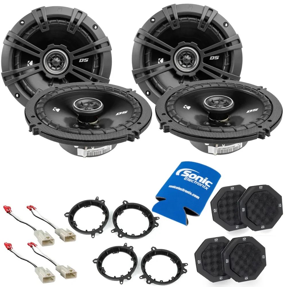 Автоакустика для Toyota RAV4 (2001–2018) Kicker 01-18-TOYOTA-RAV4-KZDSPKG (набор) с Koozie