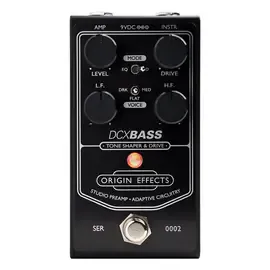 Педаль эффектов для бас-гитары Origin Effects DCX Bass Tone Shaper/Drive Effects Pedal Black Edition