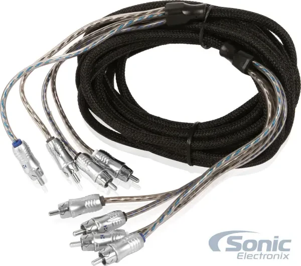 NVX XIX46 6m (19.69 ft) 4-Channel X-Series RCA Audio Interconnect Cable