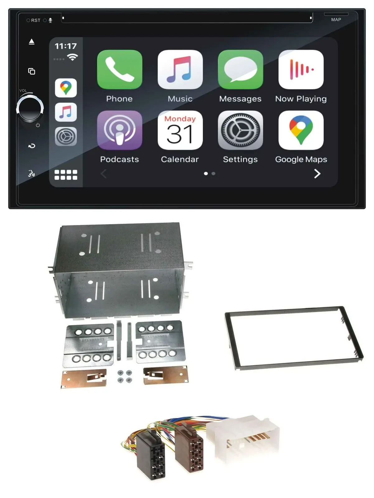 Blaupunkt 2DIN Bluetooth DAB USB DVD MP3 Autoradio für Kia Optima Magentis 05-10