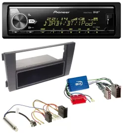 Pioneer Bluetooth USB DAB MP3 Autoradio für Audi A6 C5 01-05 Symphony Aktivsyste