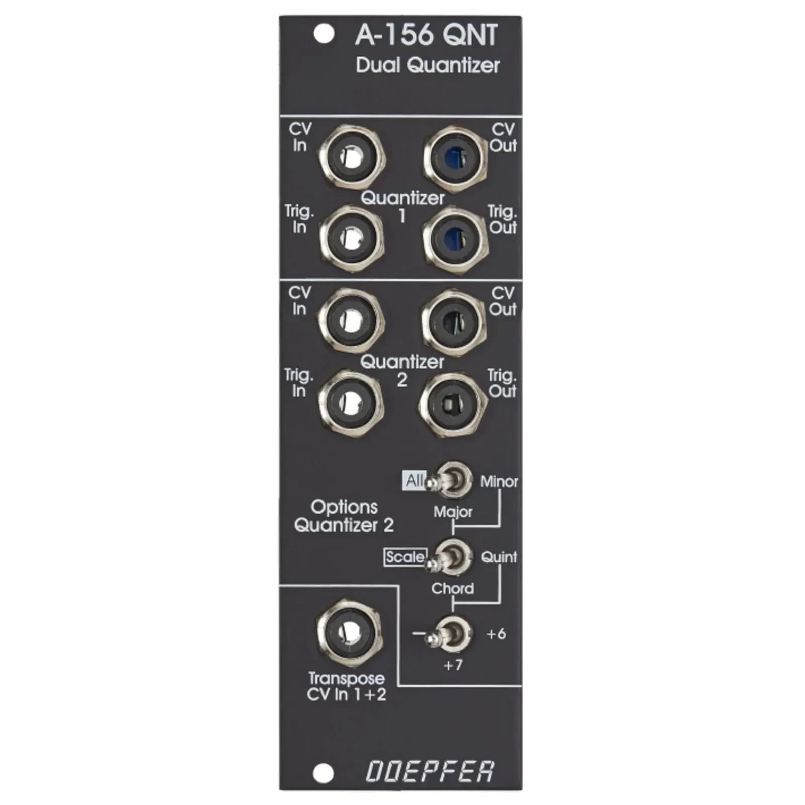 Модульный студийный синтезатор Doepfer A-156V Quantizer Vintage Edition