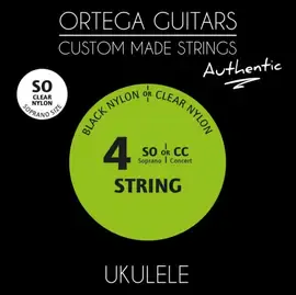 UKA-SO Authentic Комплект струн для укулеле сопрано, Ortega