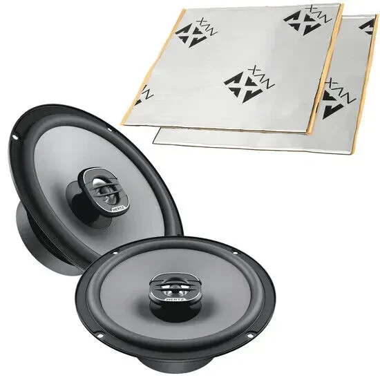 Hertz X 165 110W RMS 6.5” Coaxial Speakers with Sound Damping