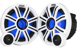 Kicker 51MSS8 8" 2-Way 4 Ohm Component Marine Speakers