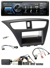 Автомагнитола для Honda Civic (с 2012) JVC Bluetooth, USB, DAB