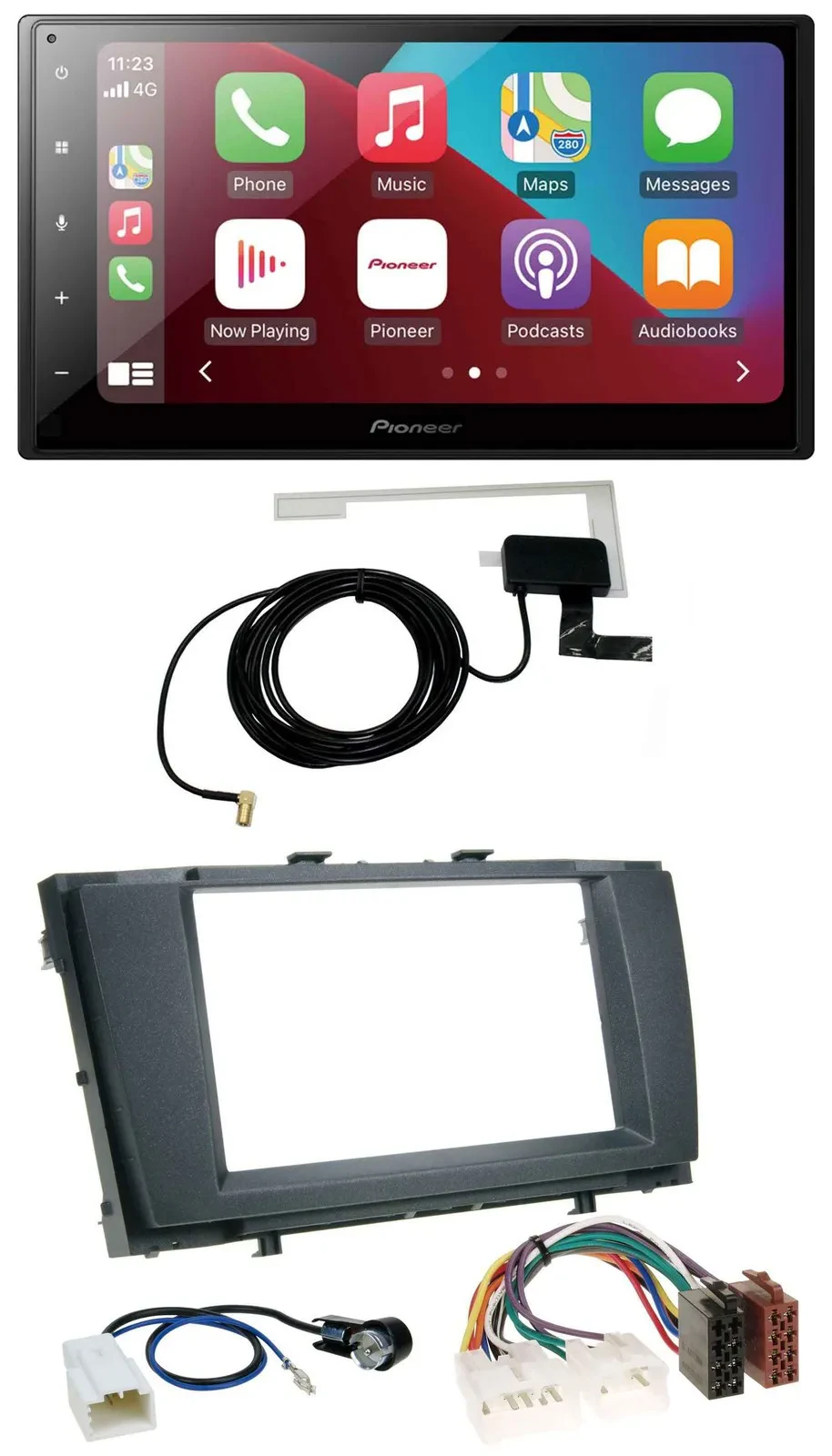 Pioneer USB Bluetooth DAB MP3 2DIN Autoradio für Toyota Avensis 2009-2015
