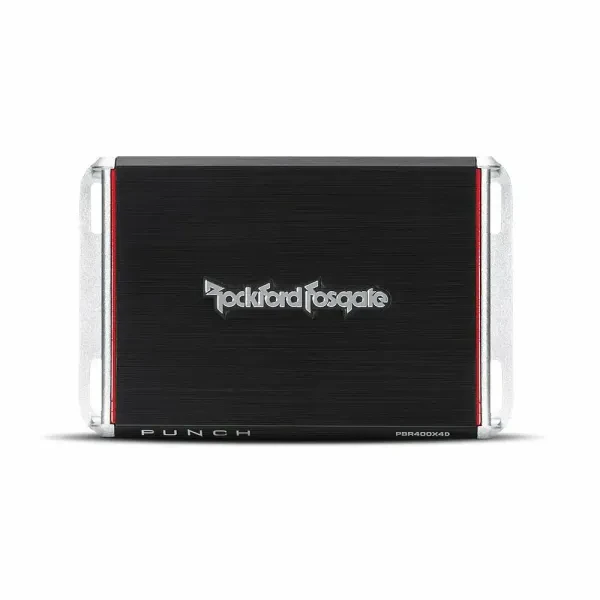 Rockford Fosgate PBR400X4D Punch Series 400W 4-Channel Subwoofer Car Amplifier