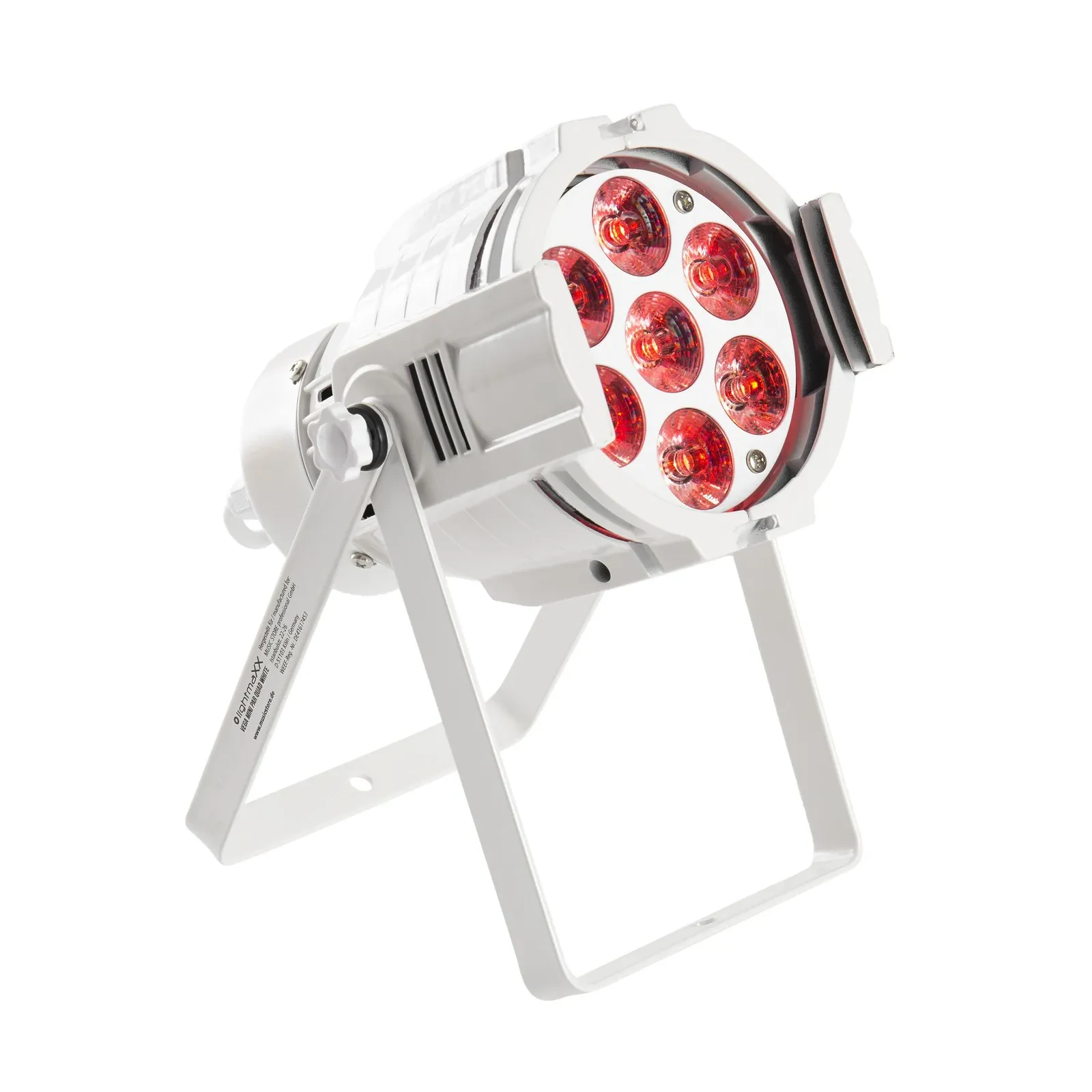 VEGA Mini PAR Quad White, Bühnenscheinwerfer, RGBW, 7x8W QCL LEDs, 25°