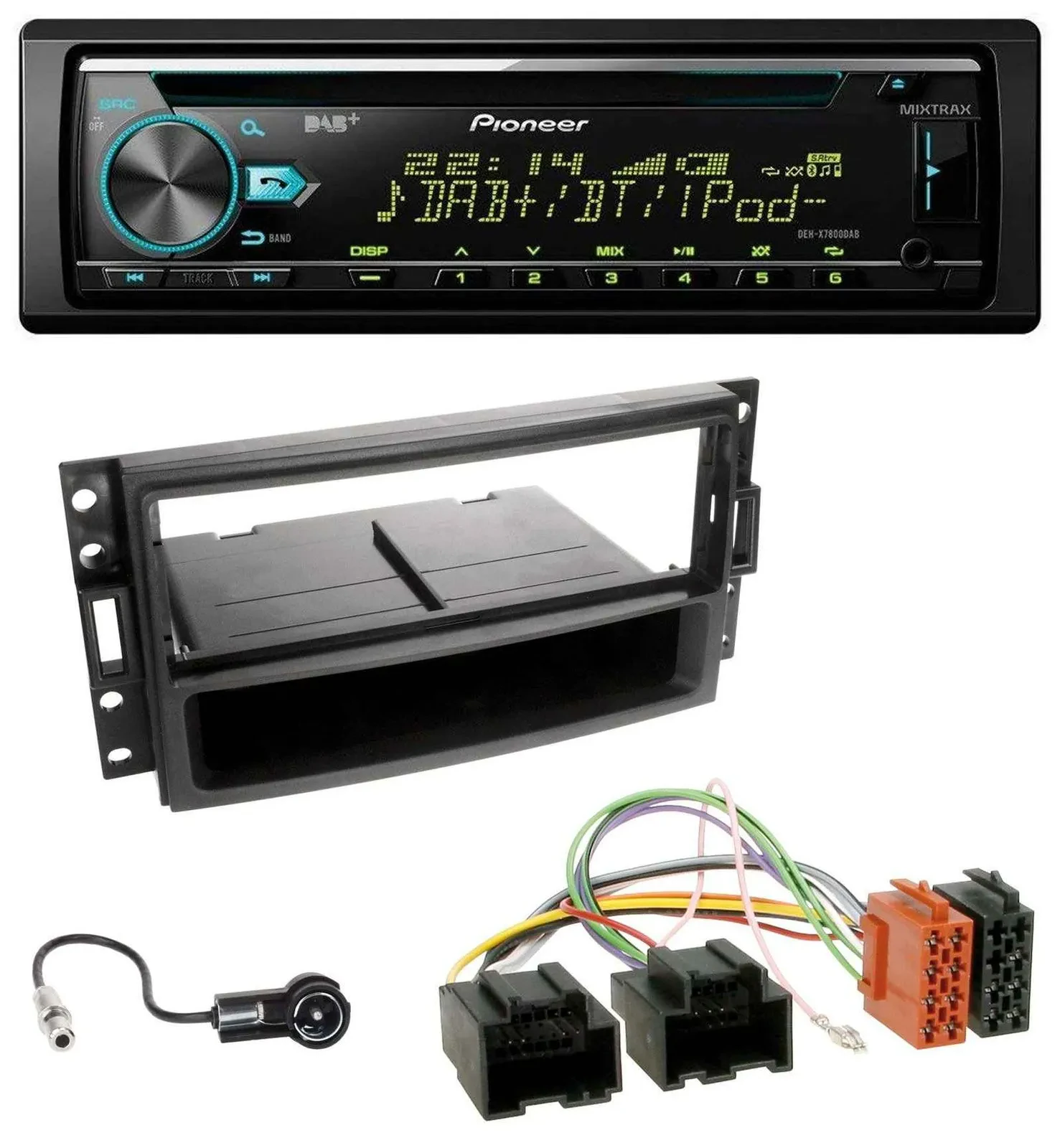 Pioneer DAB MP3 CD USB Bluetooth Autoradio für Chevrolet Corvette Uplander 05-13