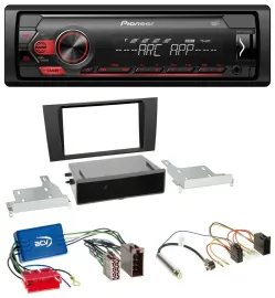 Pioneer DAB 1DIN MP3 AUX USB Autoradio für Audi A4 B5 99-01 Symphony Aktivsystem
