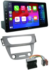 Pioneer Bluetooth DAB MP3 USB Autoradio für Renault Megane 3 Quadlock 09-14 grau